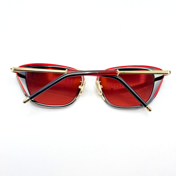 Christian Louboutin Sunglasses Dolly LB0022 05B Black Gold Frame Smoke Lens 56mm main image 5